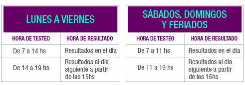web TABLA HORARIOS PCR 17bnov2021