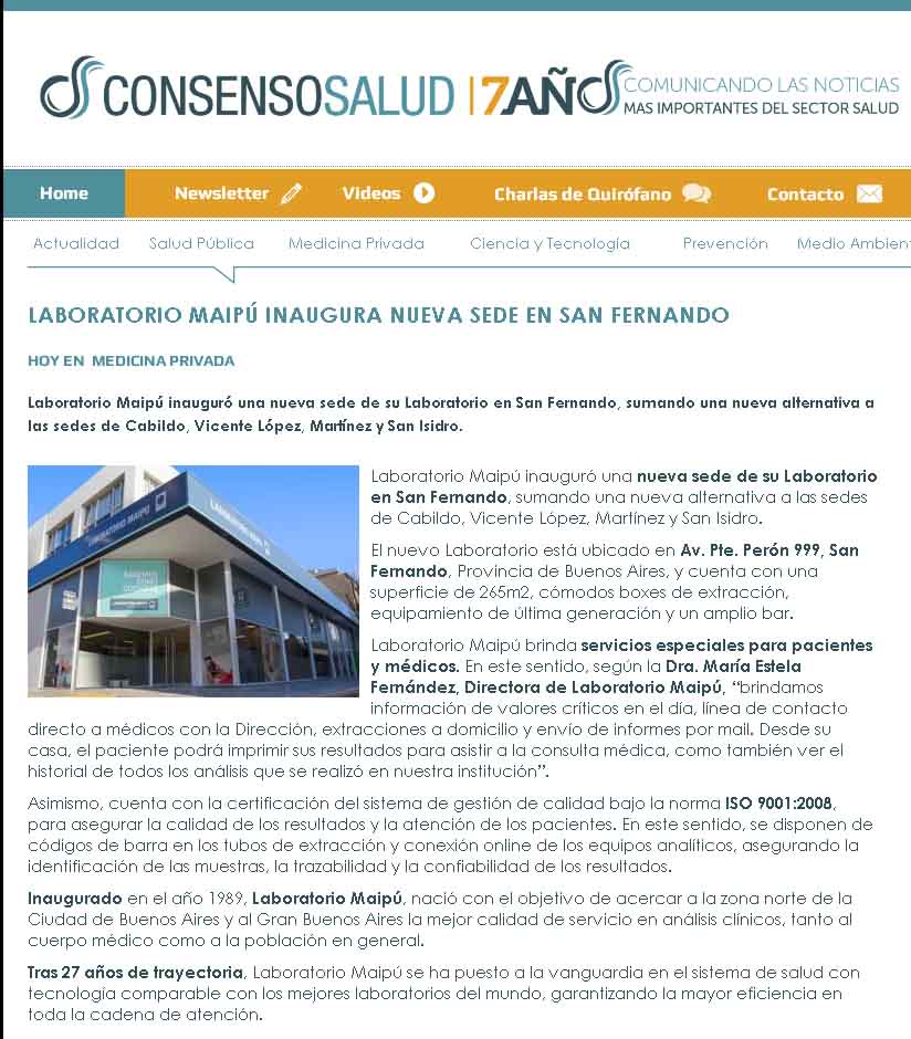 consenso salud