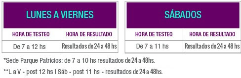 TABLA HORARIOS PCR ene2023 02 web